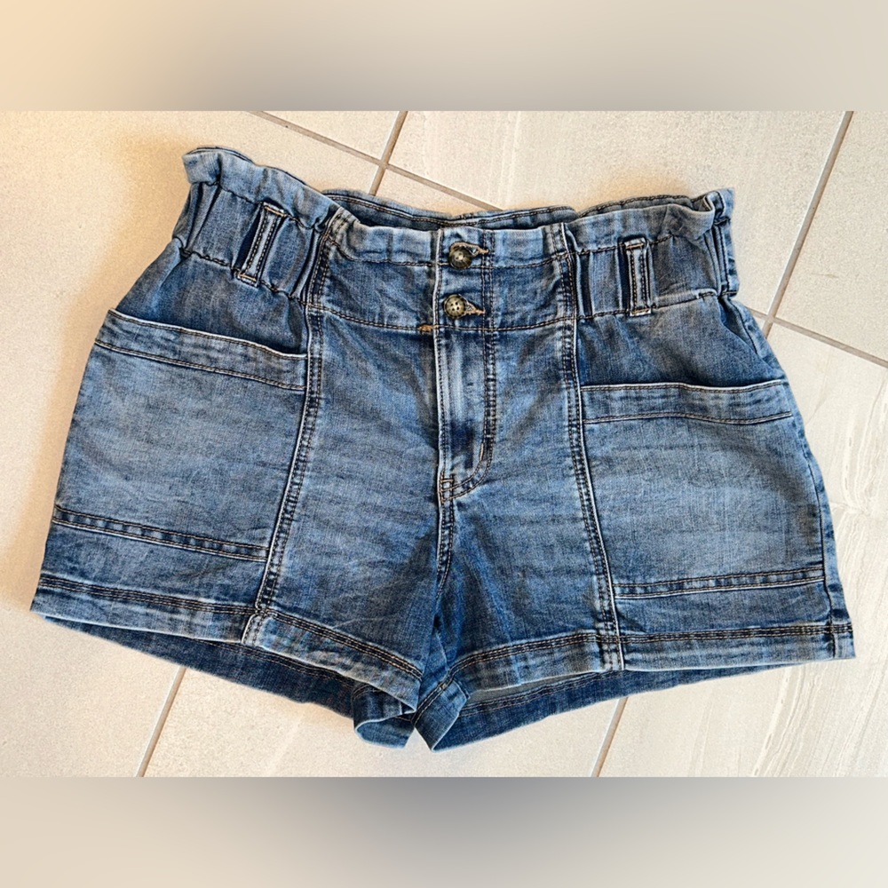 Casual Blue Denim Women's Jean Shorts